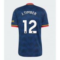 Arsenal Jurrien Timber #12 Vieraspaita 2026-27 Lyhythihainen